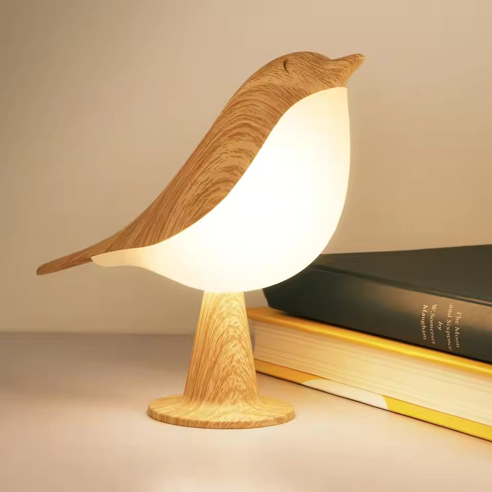 Rechargeable LED Bird Table Lamp 3-Level Dimming