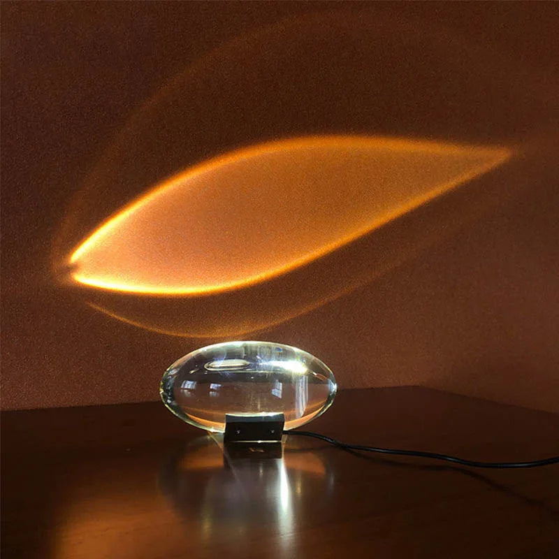 LED Crystal Table Lamp Eye Sky Design