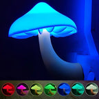 Mushroom LED Night Light with Sensor
