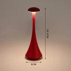USB-C Rechargeable Mushroom Table Lamp with Touch Dimming