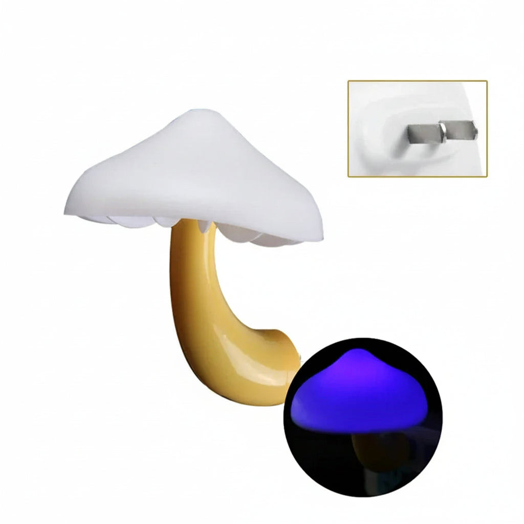 Mushroom LED Night Light with Sensor
