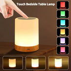 Rechargeable RGB LED Table Lamp with Touch Control 16 colors