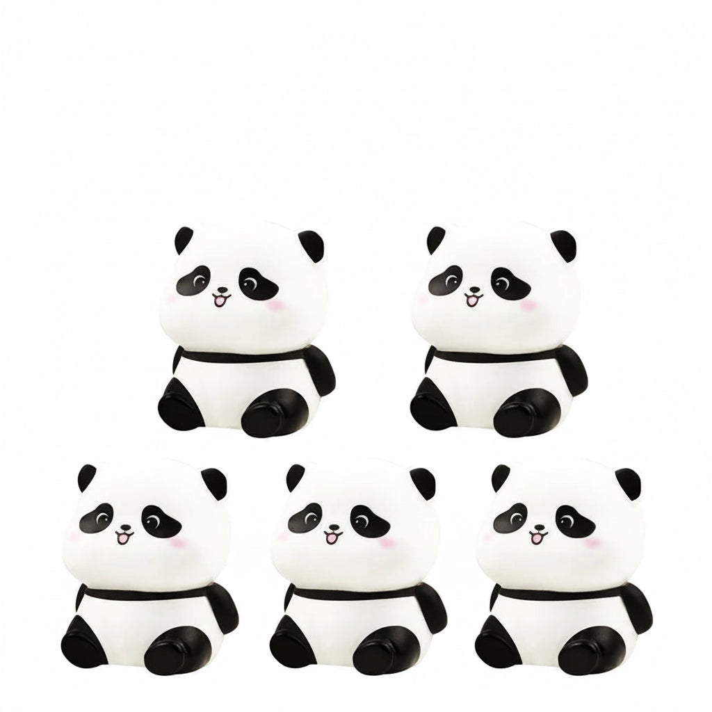 Panda LED Night Light PVC 3D Bedside Lamp